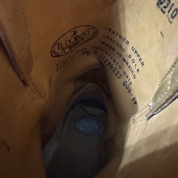 Eldorado mens boot 9 1/2 size . Great condition. - Picture 4 of 4